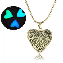 Cheap Girls Necklace 2016 Charm Hollow out Design Heart Pendant Necklace